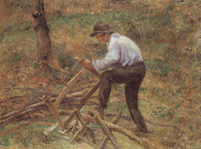 Camille Pissarro The Woodcutter